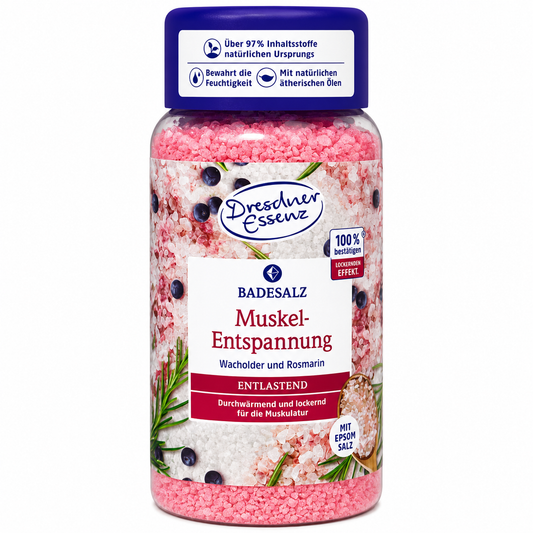 Dresdner Essenz Badesalz Muskel-Entspannung 600 g