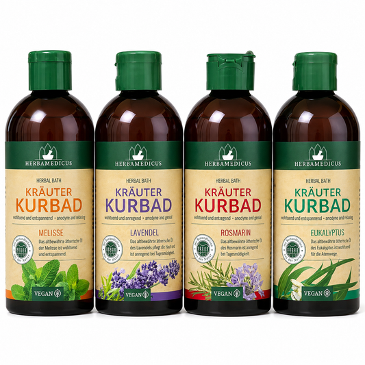 Herbamedicus Kräuter Kurbad 500 ml mit ätherischen Ölen
