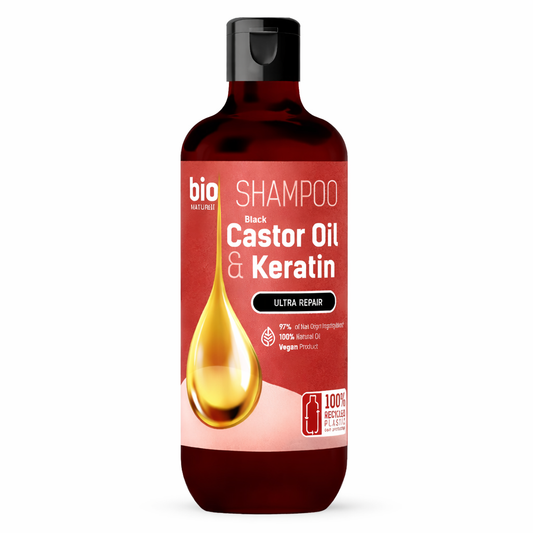 Bio Naturell Shampoo – Black Castor Oil & Keratin 355 ml