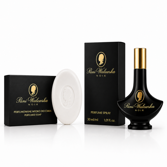 Pani Walewska NOIR Geschenkset – Parfum 30 ml & Seife 100 g