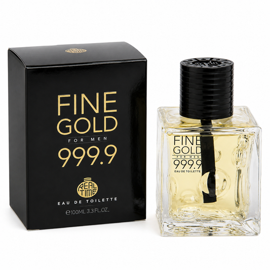 Real Time Fine Gold 999.9 for Men – Eau de Toilette 100 ml