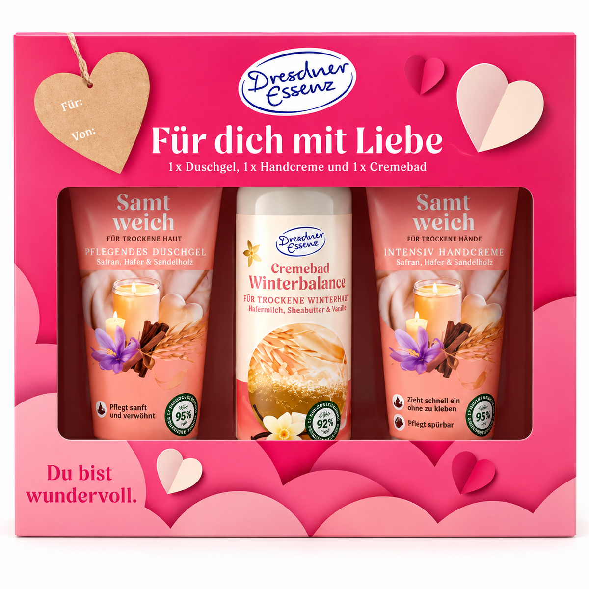 Dresdner Essenz Geschenkset „Für dich mit Liebe“