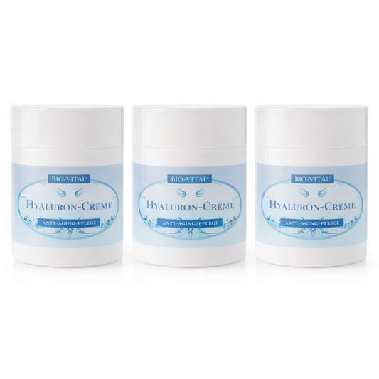BIO-VITAL Hyaluron-Creme – Anti-Aging Pflege 250 ml (3 pack)