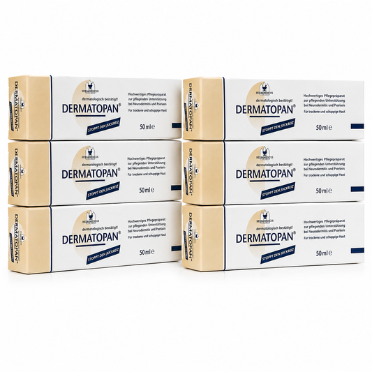 HERBAMEDICUS DERMATOPAN Creme – 6 x 50 ml