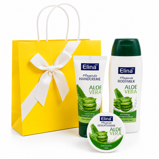 Elina MED Aloe Vera Geschenkset Feuchtigkeitspflege für beanspruchte Haut