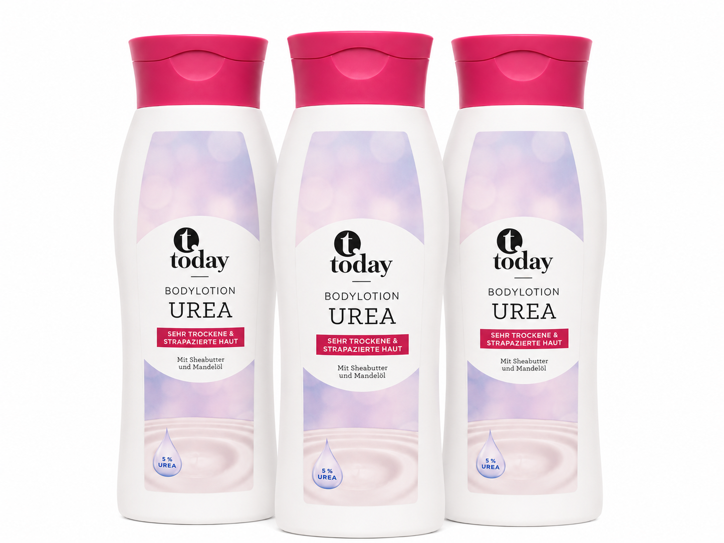 today Bodylotion Urea – 400 ml (3 pack)