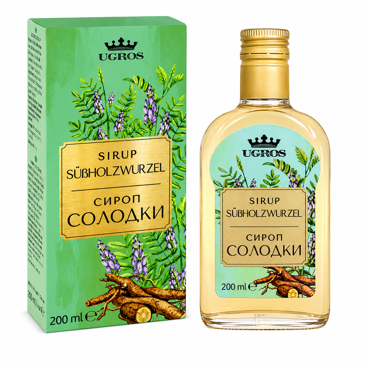 UGROS Süßholzwurzelsirup 200 ml
