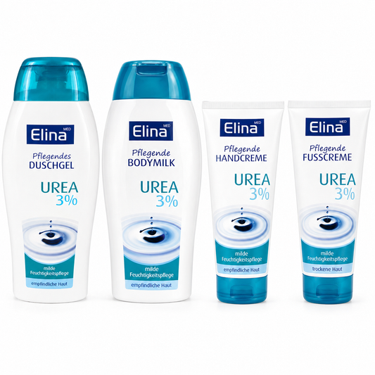 Elina Med UREA 3% Pflegeserie  für empfindliche und trockene Haut