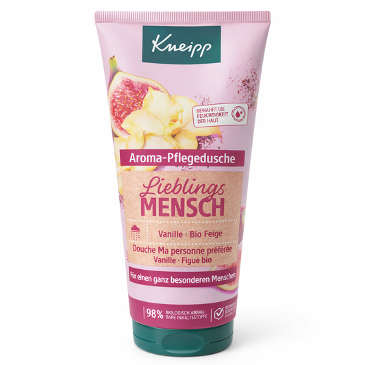 Kneipp Aroma-Pflegedusche Lieblingsmensch – Vanille & Bio-Feige 200 ml