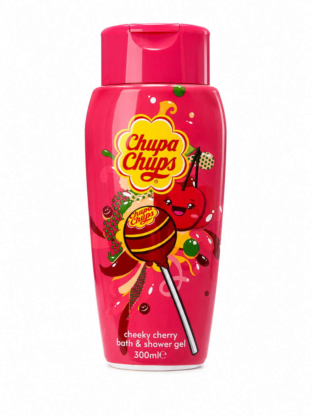 Chupa Chups Bath & Shower Gel – Cheeky Cherry – 300 ml