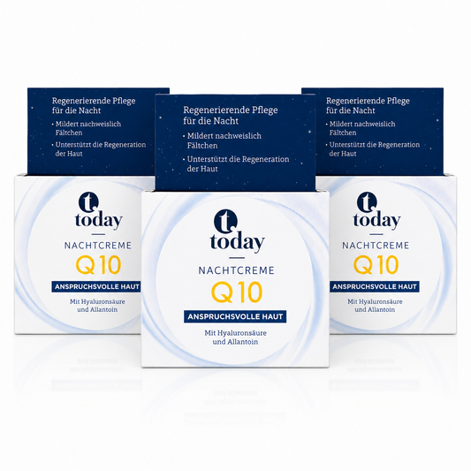 today Nachtcreme Q10 für anspruchsvolle Haut 50 ml (3 pack)