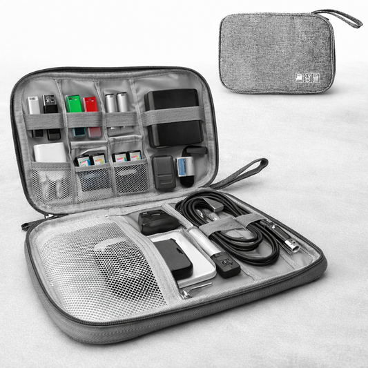 Reise-Organizer-Tasche für Kabel und Ladegeräte