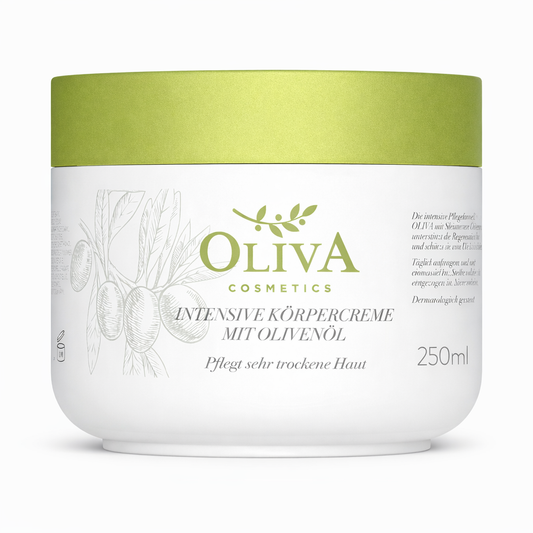 Oliva cosmetics Intensive Körpercreme mit Olivenöl – 250 ml