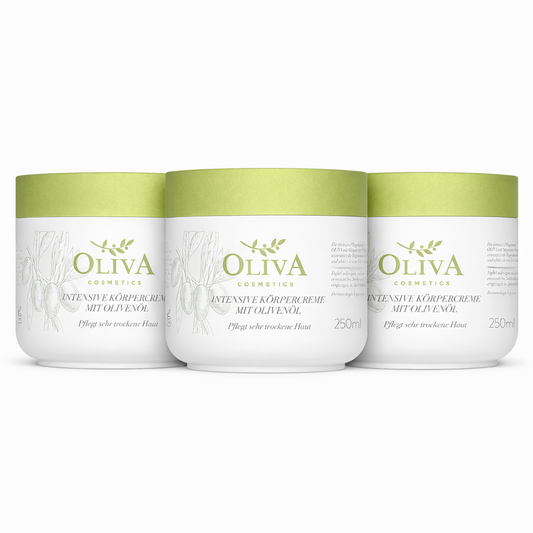Oliva Intensive Körpercreme mit Olivenöl – 250 ml (3 pack)