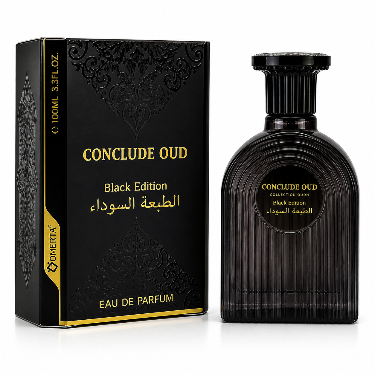 Omerta CONCLUDE OUD Black Edition – Eau de Parfum für Herren (100 ml)