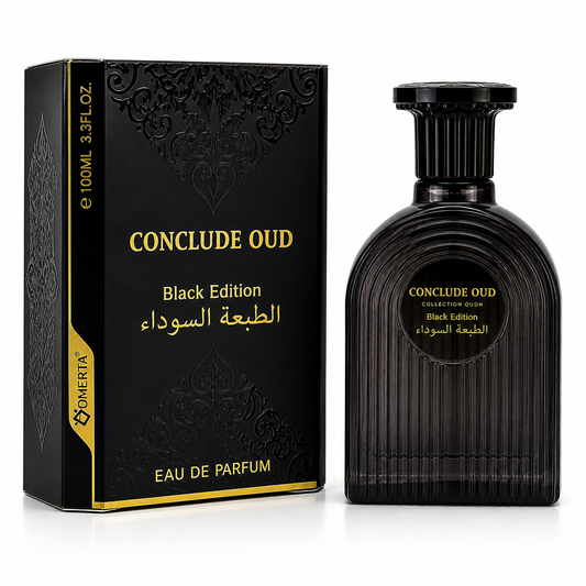 Omerta CONCLUDE OUD Black Edition – Eau de Parfum für Herren (100 ml)