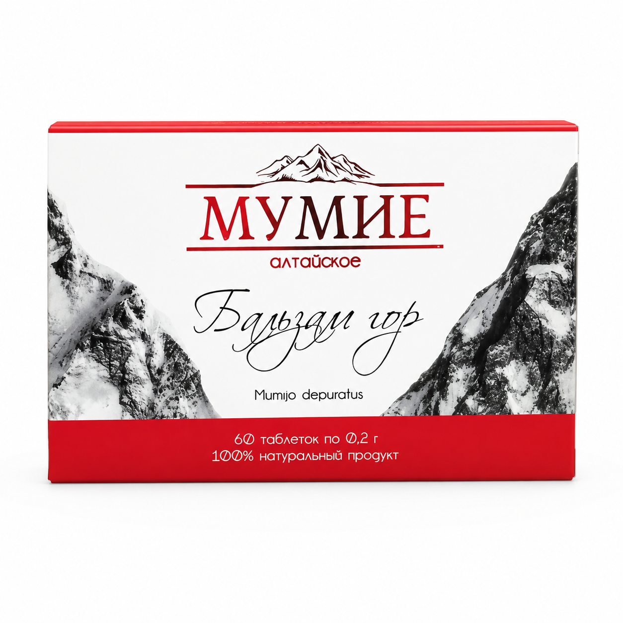 Mumijo depuratus (Altai Mumijo) – Nahrungsergänzungsmittel 60 tab.