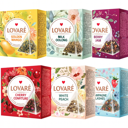 LOVARÉ – Tee Set (6 Sorten)