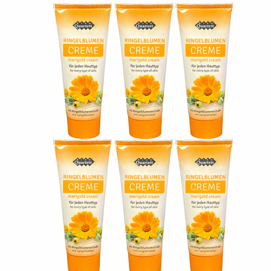 6x75 ml ReAm Quartett Ringelblumen Creme Hautcreme intensive Feuchtigkeitspflege