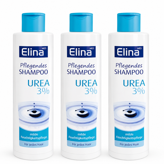 Elina Elina Med Urea 3% Pflege-Shampoo 250 ml (3 Pack)