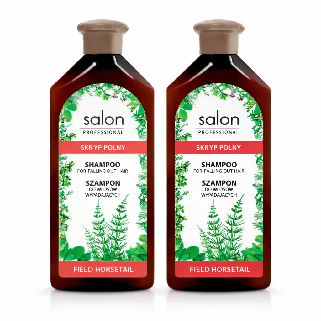 2x 500 ml Venita Shampoo - Gegen Haarausfall, mit Schachtelhalm