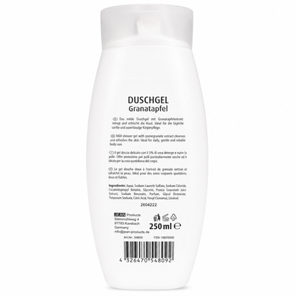 Marvitamed Duschgel Granatapfel 250 ml (3 Pack) Mildes Duschgel