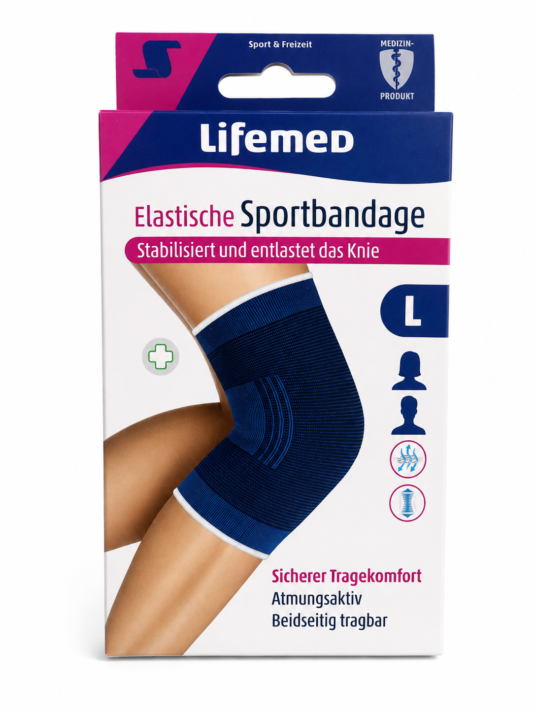 Elastische Kniebandage Kniegelenkbandage Kniestütze Sportbandage Bandage
