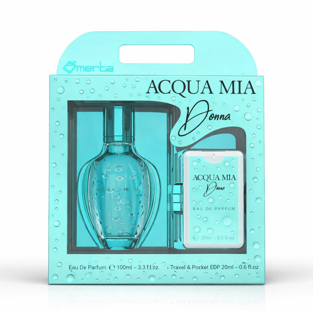 Omerta Acqua Mia Donna Eau de Parfum – Geschenkset