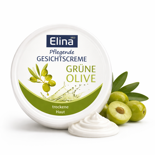 Elina Olive Gesichtscreme 75ml in Dose Hautcreme