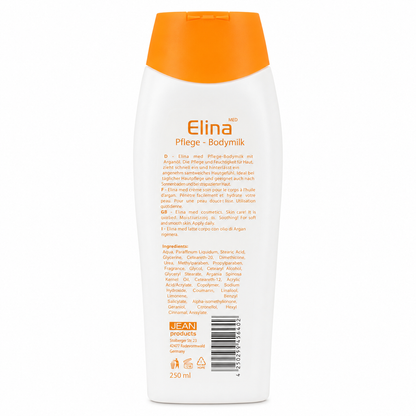 Elina Med Bodymilk Arganöl 250 ml – Pflegende Körperlotion für trockene Haut