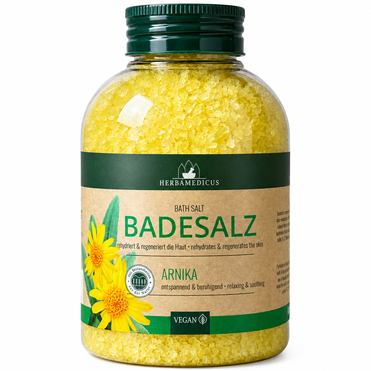 Herbamedicus Badesalz Arnika Kräuter-Badesalz 575 g