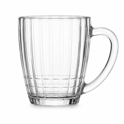 Bierkrug Facettiert  Nostalgie Bier Bierglas 500ml.