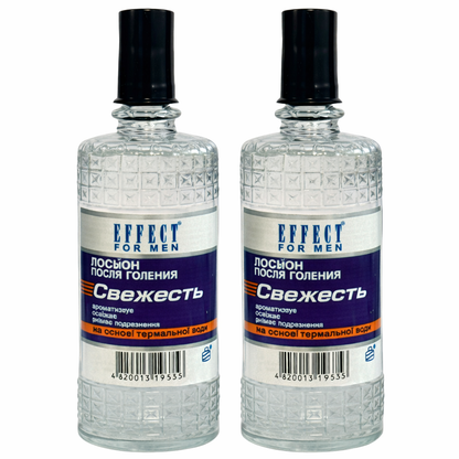 2 x 113 ml EFFEKT Frische After Shave Gesichtslotion