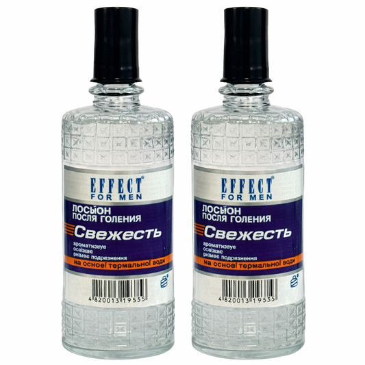 2 x 113 ml EFFEKT Frische After Shave Gesichtslotion