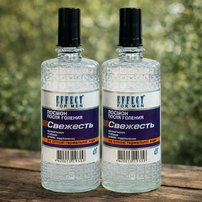 2 x 113 ml EFFEKT Frische After Shave Gesichtslotion