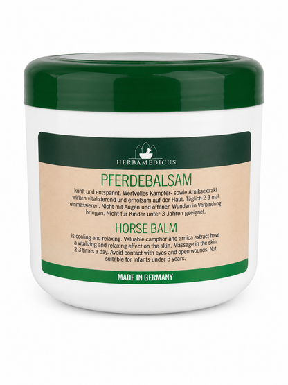 Herbamedicus Pferdebalsam 500 ml – 3er Pack | Kühlendes Gel
