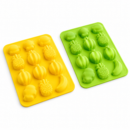 Silikonform Früchte – Eiswürfel-, Schokoladen- & Backform
