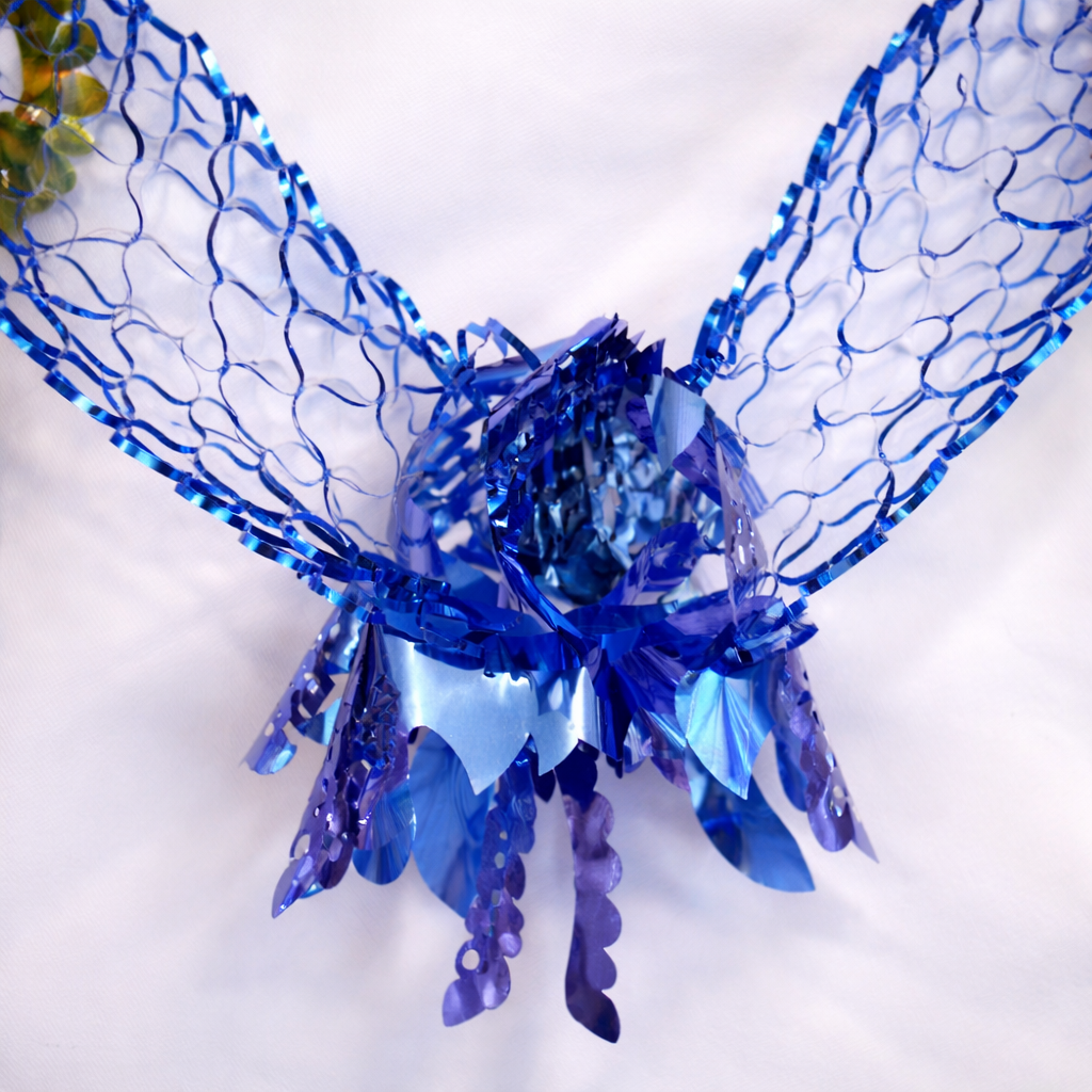 Girlande aus Folie 22 cm x 42 cm x 1,9 m Weinachtsgirlande