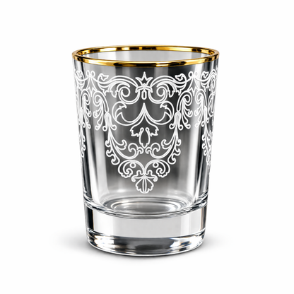 Wodkagläser Schnaps Glas Dekostek Byzanz  6 x 50 ml