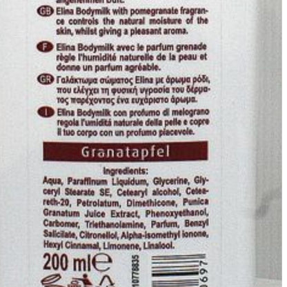 Elina Granatapfel Body Milk 200 ml