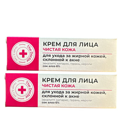 Домашний Доктор Крем для Лица Чистая Кожа