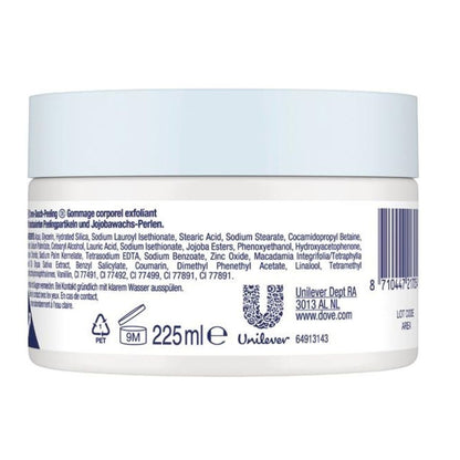 Dove Dusch Peeling 225ml Macadamia  Reismilch
