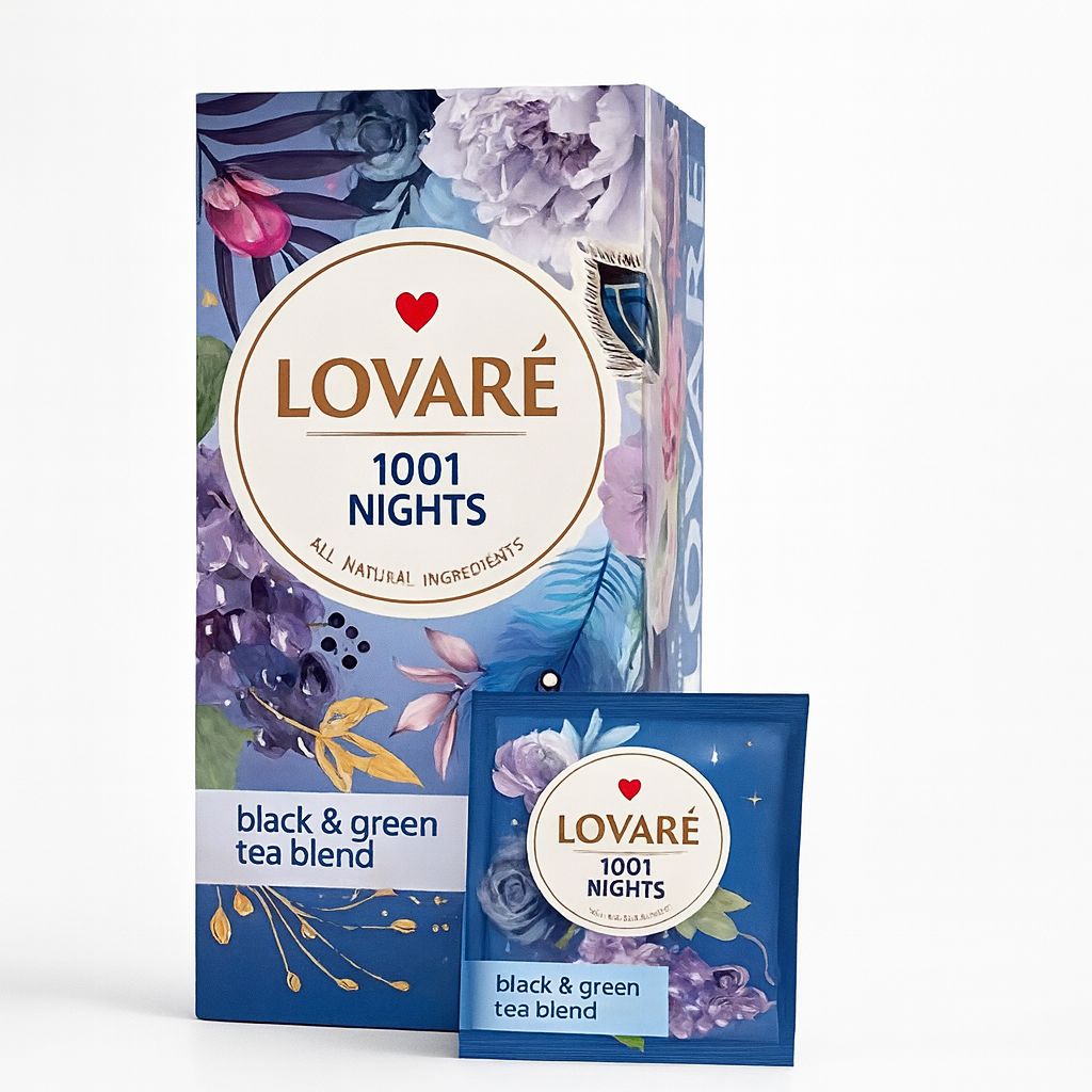 Lovare Tee 1001 Nacht 24Btl Schwarztee