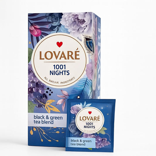 Lovare Tee 1001 Nacht 24Btl Schwarztee