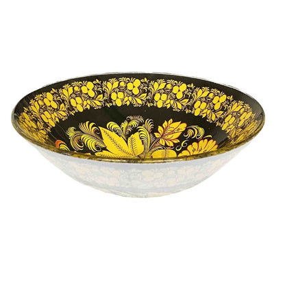 6 St. Schüssel "Goldene Chochloma", Ø 22x5,5 cm