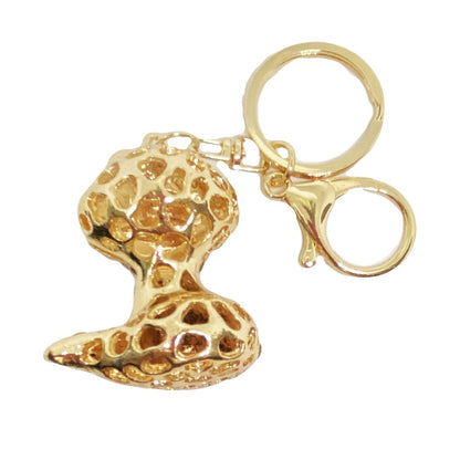 Schlüsselanhänger mit Strasssteinen "Schlange"Symbol des Jahres 2025