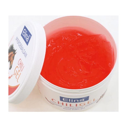 6x500 ml Elina Pferdebalsam Chili in Gel-Form