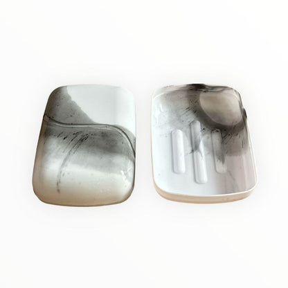 Elina Seifendose Marmor. Seifeschale in 2 Farbe