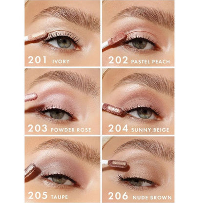 SATIN LUXVIZAGE Flüssiger Lidschatten