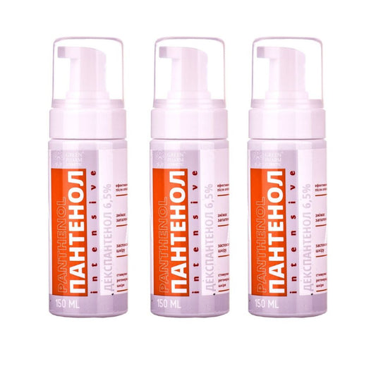3x 150 ml Green Pharm Cosmetic Panthenol D‑Panthenol Heilcreme